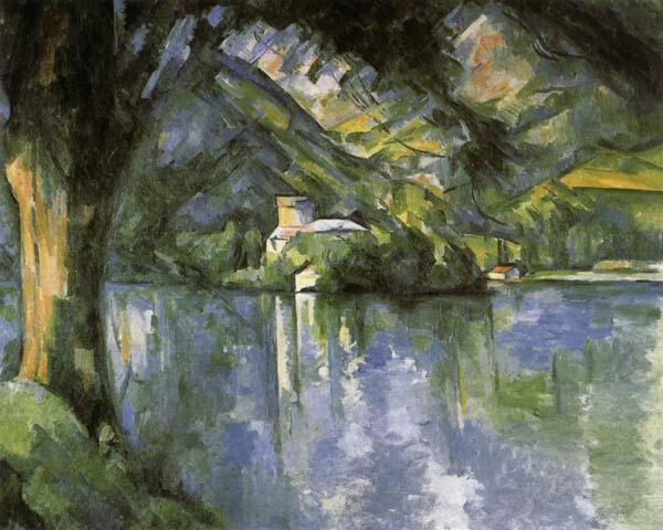 Paul Cezanne Lake Annecy oil painting image